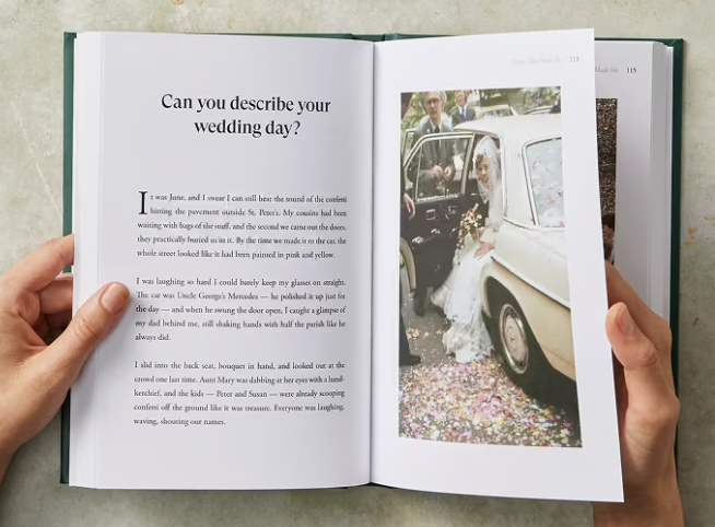 Storyworth memoir book
